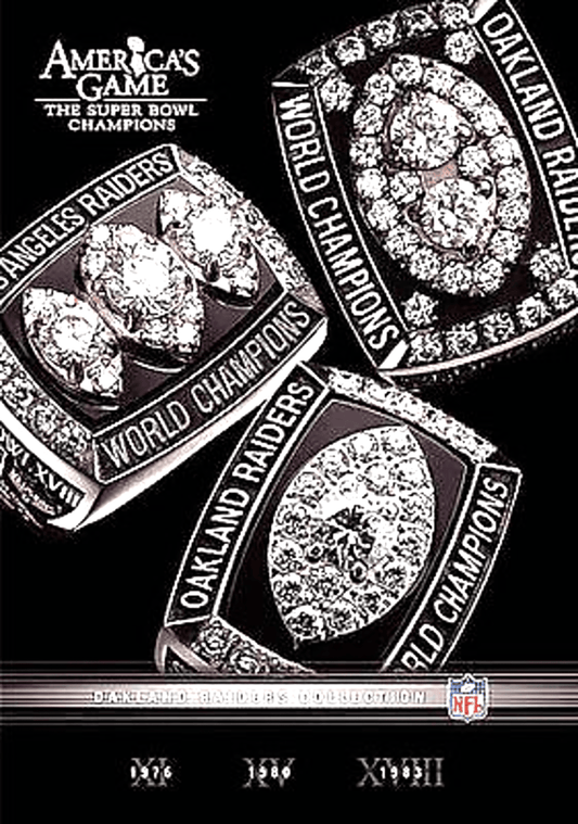 NFL Americas Game: The Oakland Raiders (DVD, 2007, 3-Disc Set) BRAND NEW!!!