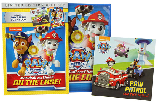 PAW PATROL! MARSHALL AND CHASE ! (DVD) NEW!!!