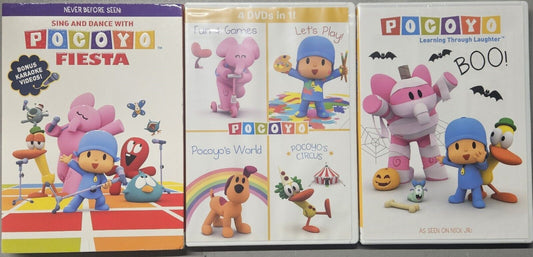 ULTIMATE POCOYO NICK JR 6 MOVIE LEARNING & EDUCATIONAL DVD SET