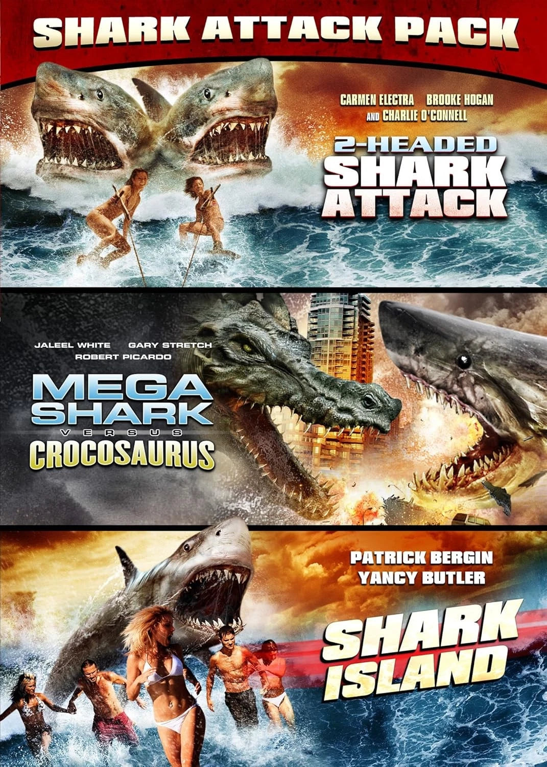 Shark Attack Pack (DVD) BRAND NEW!!! & SEALED!!!