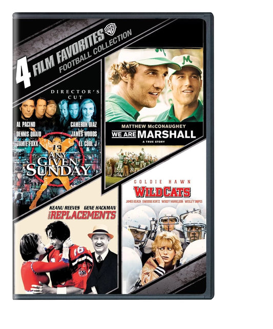 4 Film Favorites Football Collection (DVD) BRAND NEW!!! & SEALED!!!