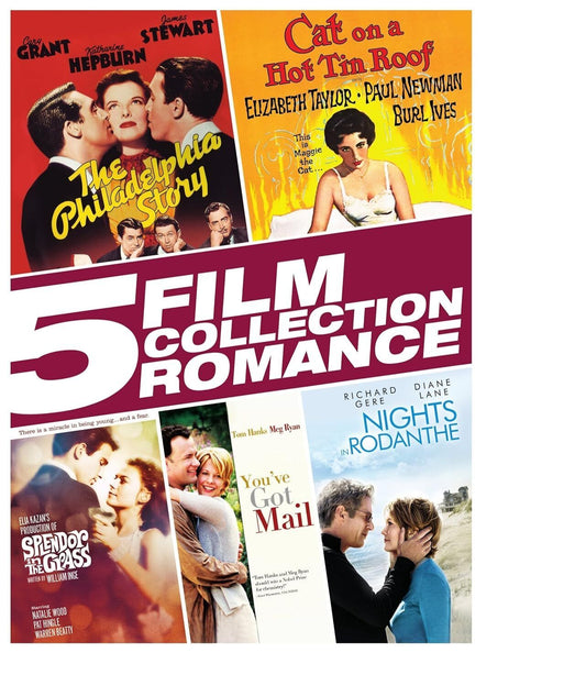 5 FILM COLLECTION ROMANCE (DVD) BRAND NEW!!!