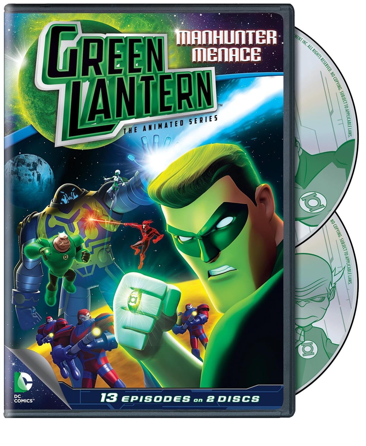 Green Lantern Animated Show: Manhunter Menace (S1 P2) (DVD)