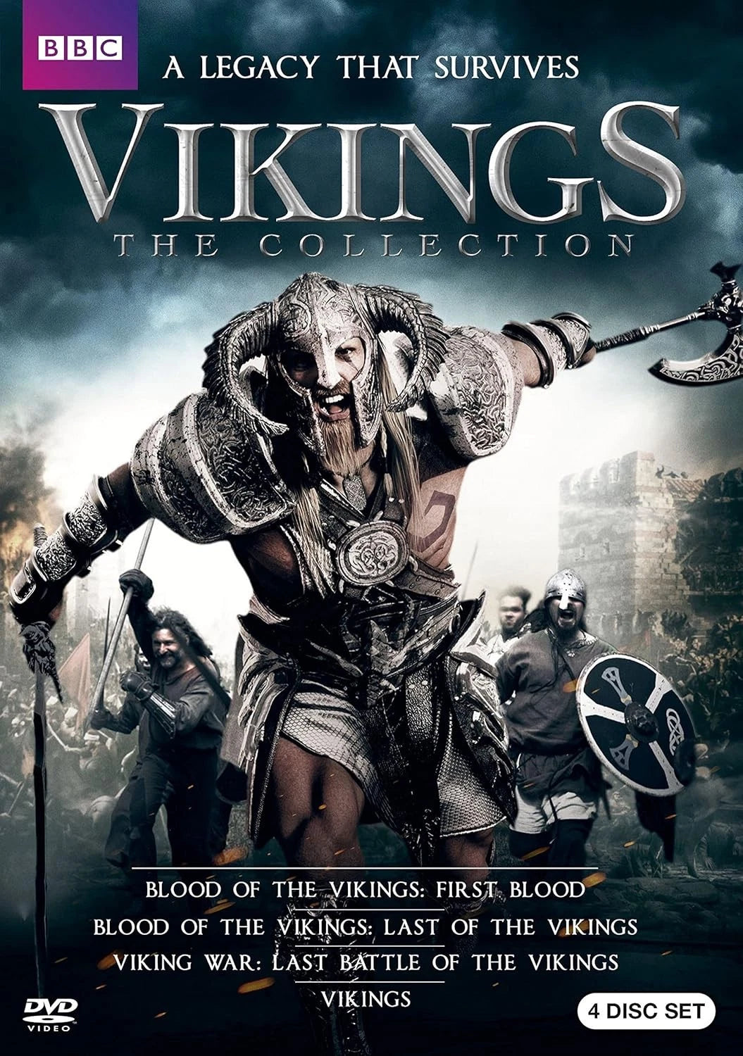 Vikings: the Collection [4 Discs set] [DVD] Brand New!!
