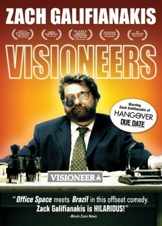 Visioneer's (DVD, 2011) Zach Galifianakis - Brand New!!!