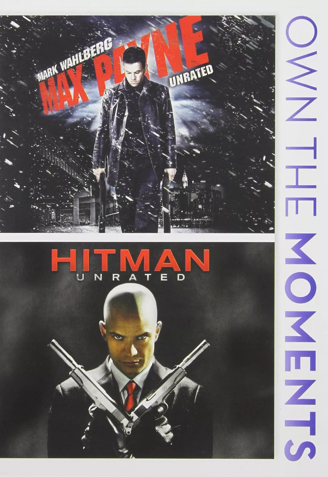 Max Payne - Unrated / Hitman - Unrated (DVD) BRAND NEW!!!