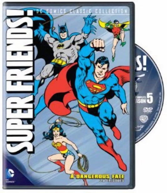 SUPER FRIENDS: A DANGEROUS FATE (DVD) BRAND NEW!!! & SEALED!!!