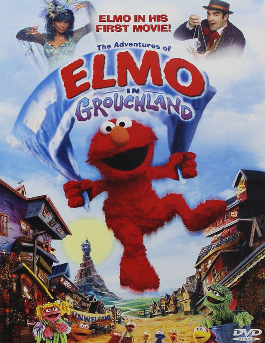 The Adventures of Elmo in Grouchland (DVD, 1999) - New & Sealed