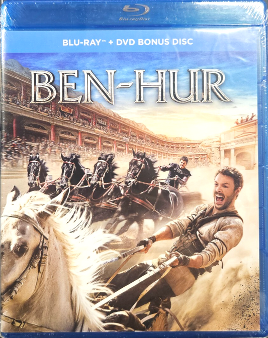 BEN HUR (BLU-RAY + DVD) RAND NEW!!! & SEALED!!! SPANISH ARTWORK REGION 1/A