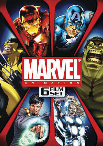 MARVEL ANIMATED FEATURES: 6 FILM SET