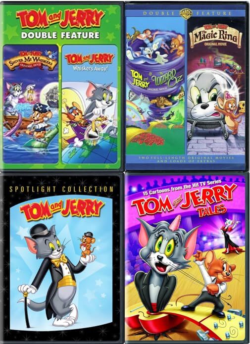 Tom and Jerry Fun-Pack Collection Volume 4 [DVD] Region 1/A BRAND NEW!!!