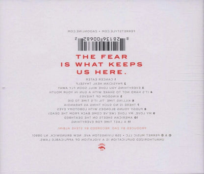 Zao The Fear That Keeps Us Here. (CD) BRAND NEW!!! & SEALED!!!