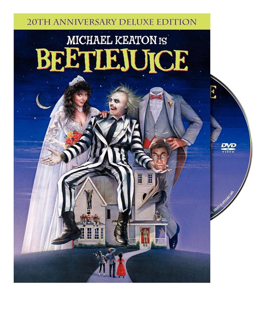 Beetlejuice (20th Anniversary Deluxe Edition) - DVD - Brand New!