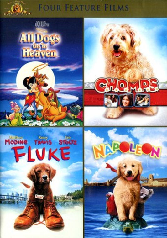 All Dogs Go to Heaven / C.H.O.M.P.S. / Fluke / Napoleon (DVD) BRAND NEW!!!