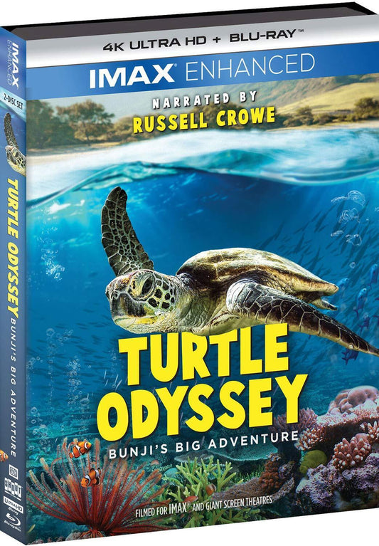 Turtle Odyssey [ 4K UHD + Blu-ray] BRAND NEW!!! WITH SLIPCOVER