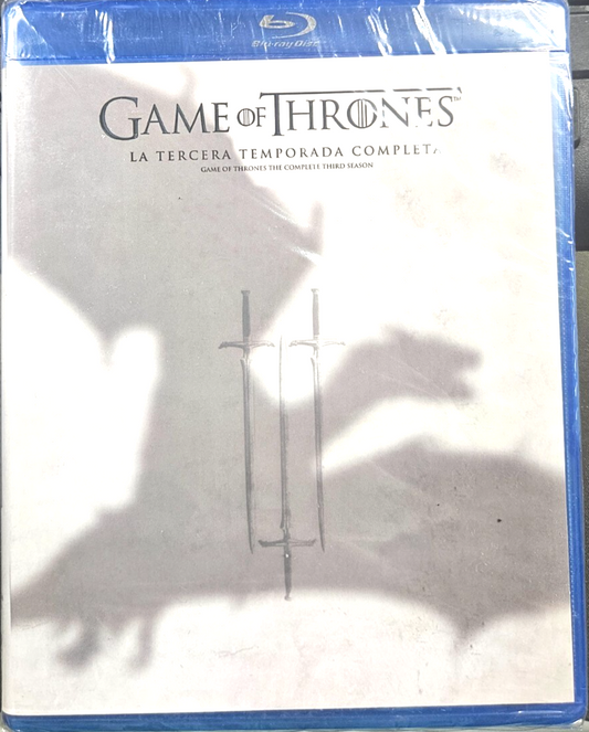 GAME OF THRONES SEASON 3 (Blu-ray) BRAND NEW!!! & SEALED!!!