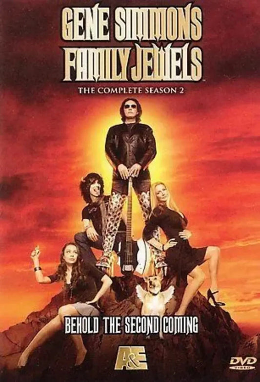 Gene Simmons Family Jewels THE COMPLETE SEASON 2 (DVD) BRAND NEW!!! & SEALED!!!