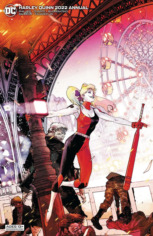 Harley Quinn 2022 Annual #1 Carmine Di Giandomenico Card Stock 1:25 Incentive Variant Cover