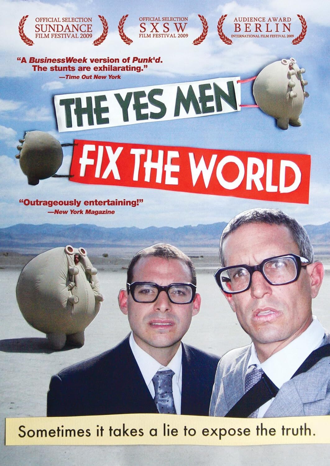 The Yes Men Fix The World (DVD) BRAND NEW!!! & SEALED!!!