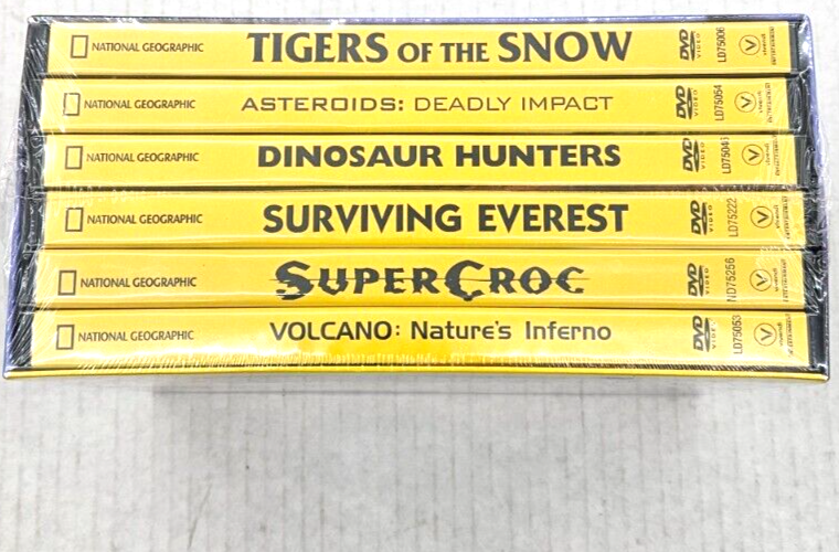 National Geographic Nature Collection (DVD) 6-DISC SET BRAND NEW!!!