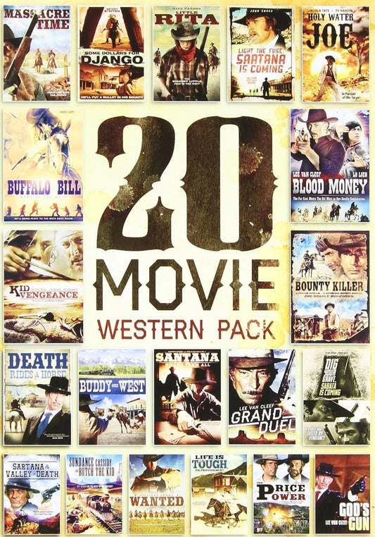 20-Movie Western Pack (DVD) BRAND NEW!!! & SEALED!!!