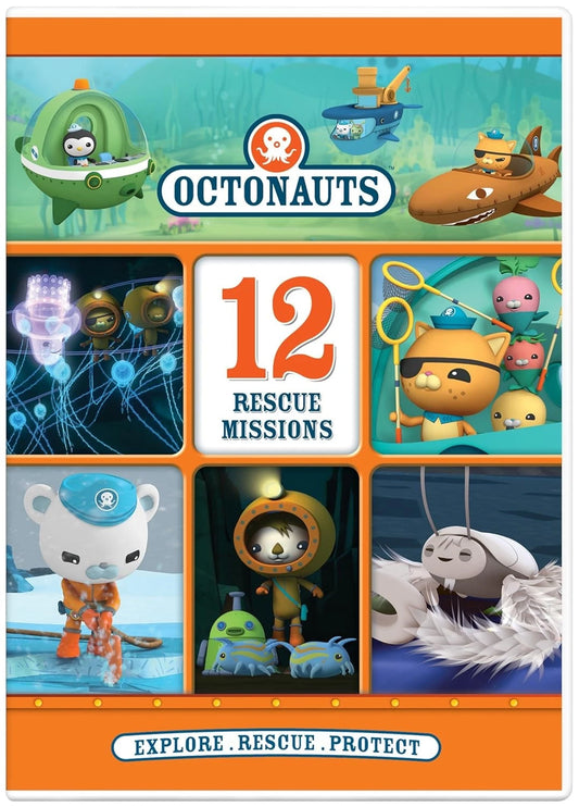 OCTONAUTS - 12 Rescue Missions (DVD) BRAND NEW!!! & SEALED!!!