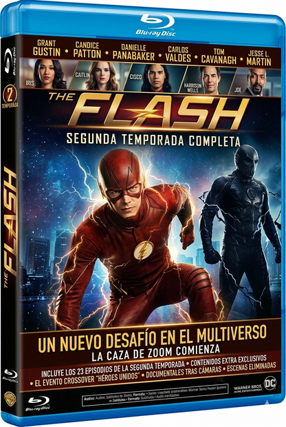 The Flash: The Complete Season 2 -Spanish Artwork (Blu-ray) New!!