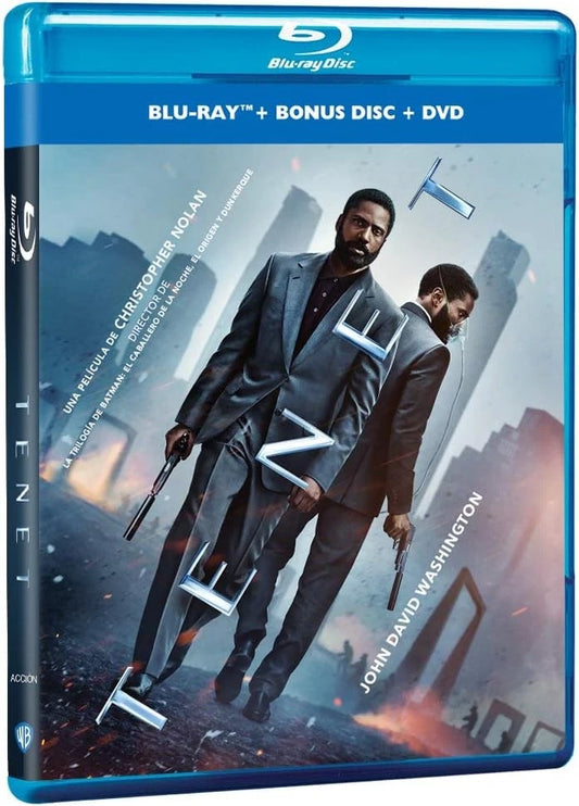 TENET (BLU-RAY+BONUS DISC+DVD) BRAND NEW!!! & SEALED!!! REGION 1