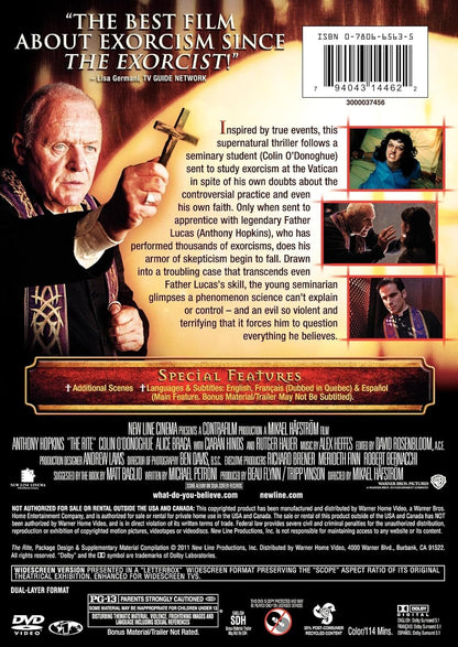 THE RITE (DVD) BRAND NEW!!! & SEALED!!!