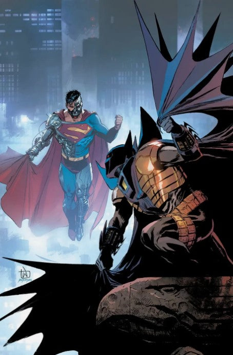 Batman Superman Worlds Finest #1 - Cover F Variant Lee Weeks Team Card Stock Cover