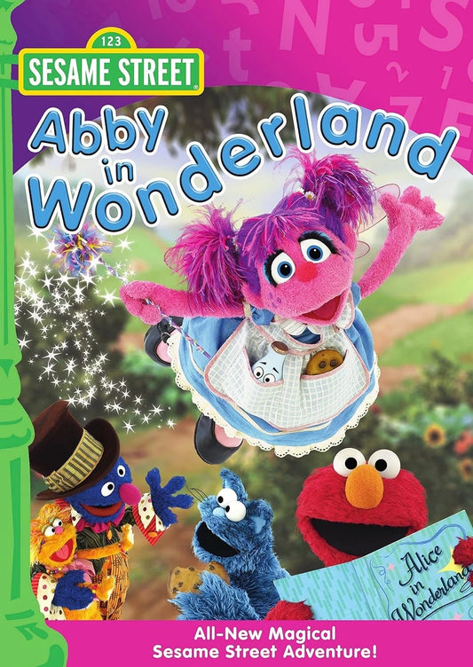 SESAME STREET - Abby In Wonderland (DVD) BRAND NEW!!! & SEALED!!!