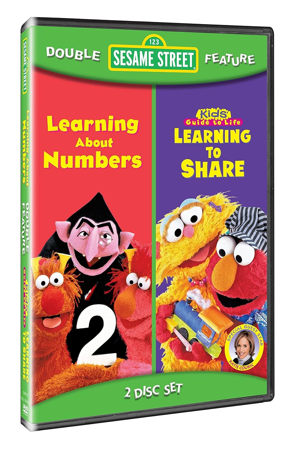 Sesame Street: Learning About Numbers / Learning to Share [DVD]