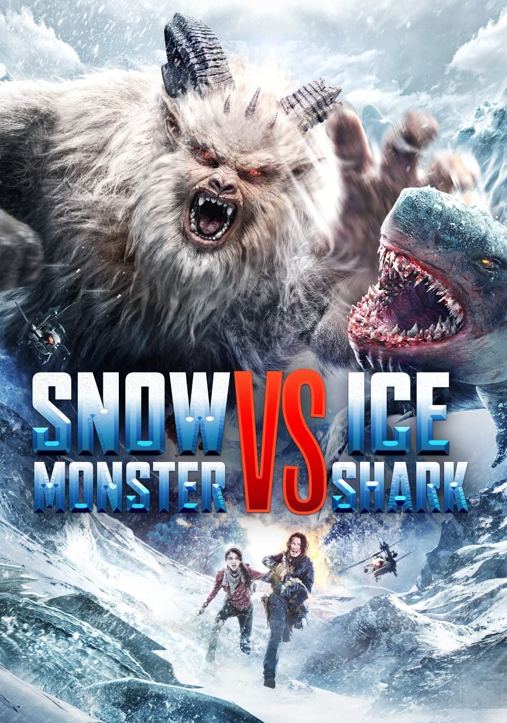 Snow Monster VS Ice Shark (DVD) Brand New!!