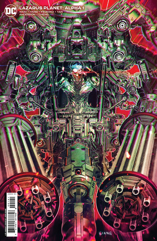 Lazarus Planet: Alpha #1 John Giant Card Stock 1:25 Ratio Incentive Variant Cover