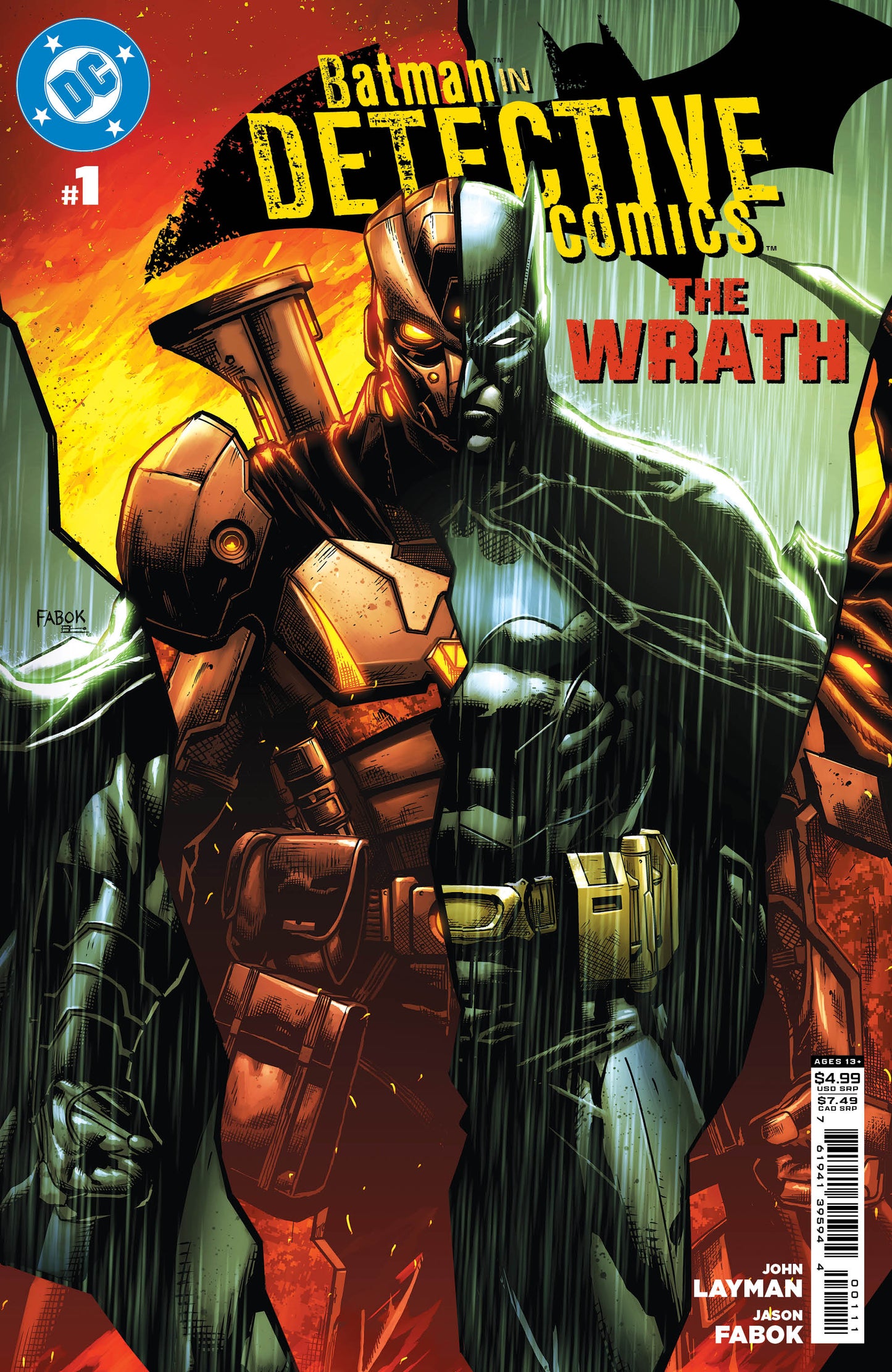Batman in Detective Comics: The Wrath #1 (2025 Edition)