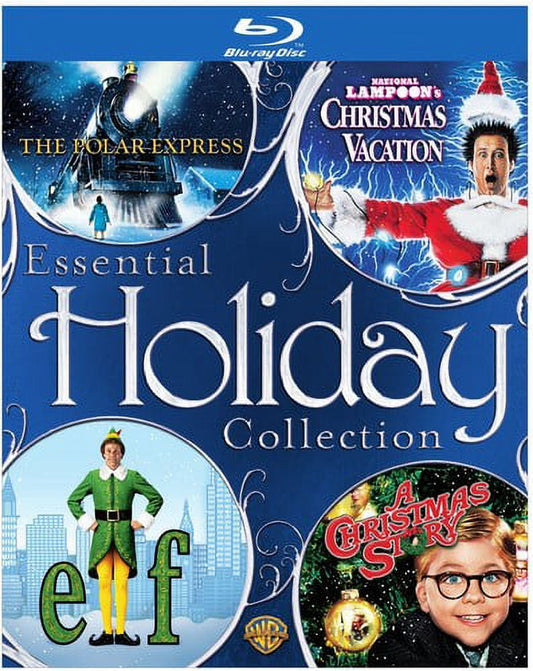 Essential Holiday Collection (The Polar Express / National Lampoon's Christmas Vacation / Elf / A Christmas Story) [Blu-ray]