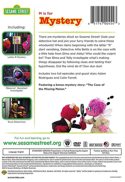 Sesame Street: M Is for Mystery [DVD] BRAND NEW!!! & SEALED!!!