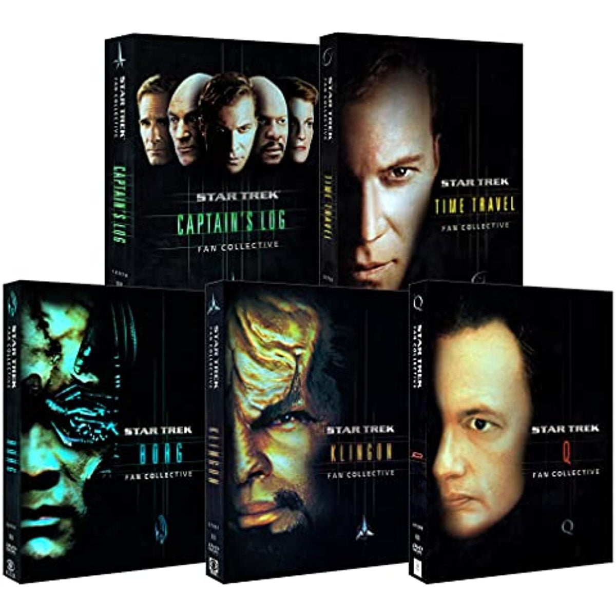 Star Trek Fan Collective (Captain's Log / Time Travel / Borg / Klingon / Q) New!!!