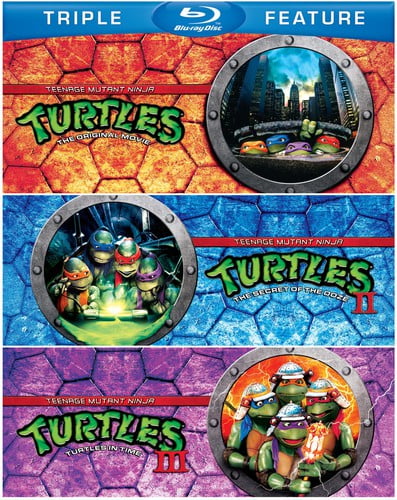 Teenage Mutant Ninja Turtles / Teenage Mutant Ninja Turtles II: The Secret of the Ooze / Teenage Mutant Ninja Turtles III: Turtles in Time (Triple Feature) [Blu-ray]