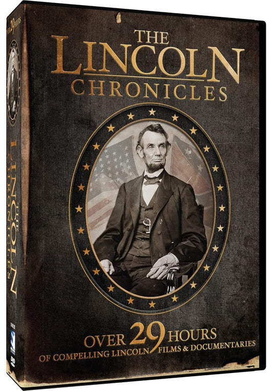THE LINCOLN CHRONICLES: OVER 29 HOURS (DVD 10-DISC SET) NEW!!!