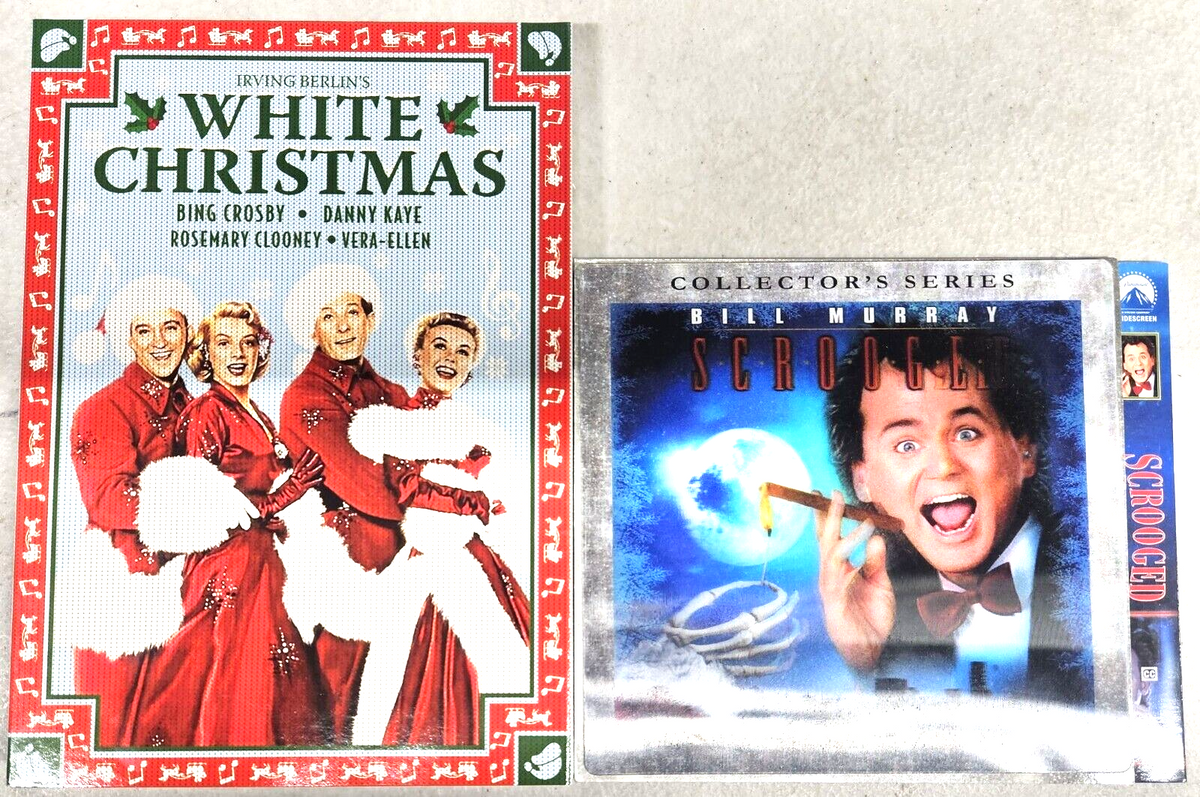 WHITE CHRISTMAS / SCROOGED DVD SET BRAND NEW!!!