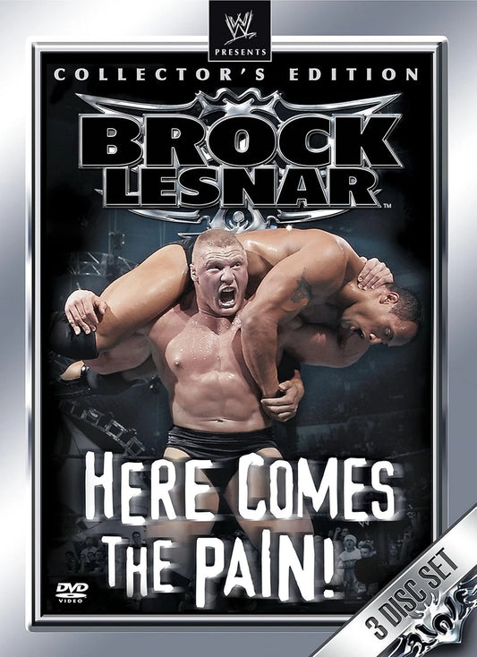 WWE: Brock Lesnar - Here Comes the Pain! (Collector's Edition) (DVD) BRAND NEW!!
