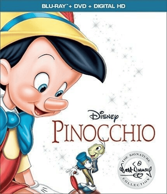 PINOCCHIO (BLU-RAY + DVD + DIGITAL HD) BRAND NEW!!!
