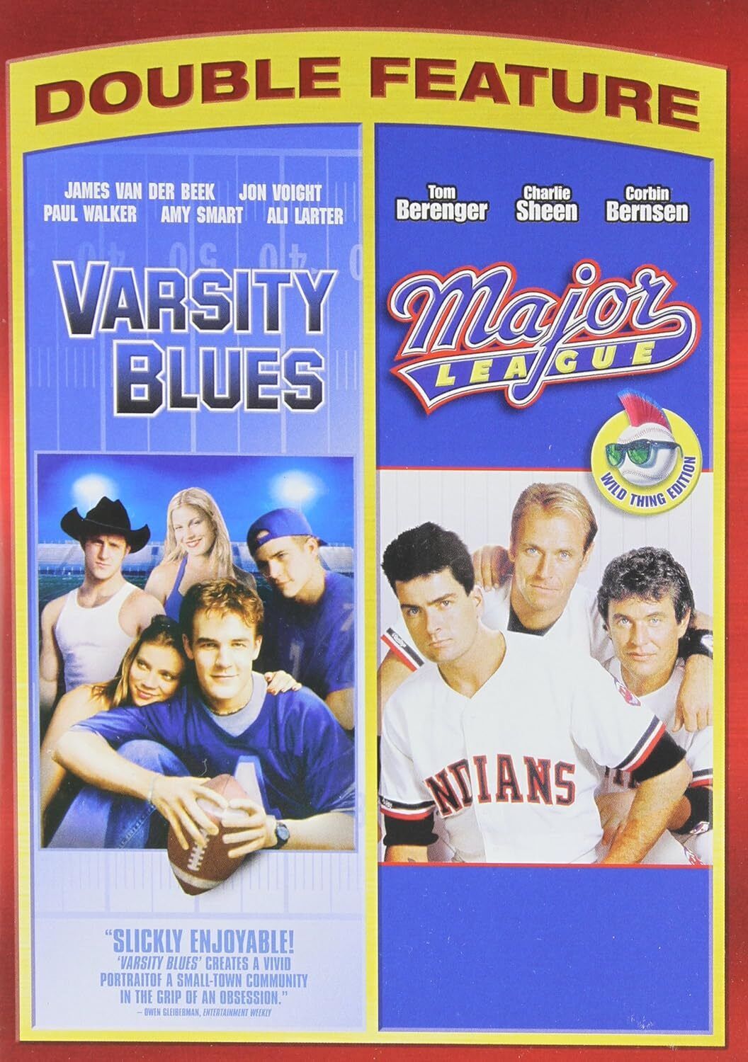 Varsity Blues / Major League (Double Feature) DVD BRAND NEW!!!
