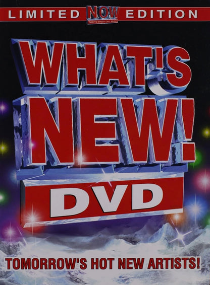 What's New! Tomorrow's Hot New Artists (DVD) BRAND NEW!!! & SEALED!!!