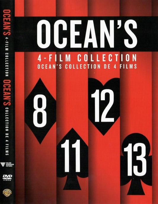 OCEAN'S 4 FILM COLLECTION (DVD) BRAND NEW!!! & SEALED!!!