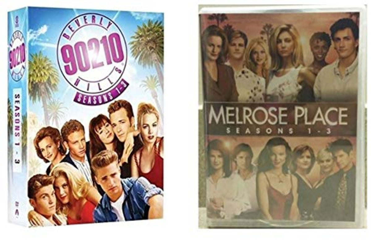 Ultimate Aaron Spelling Prime Time Soap Opera DVD Collection: Beverly HIlls 90210 - Season 1, Season 2, & Season 3 / Melrose Place - Complete First, Second & Third Seasons