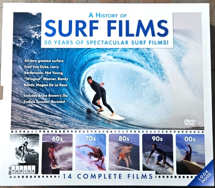 A History of Surf Films 50 Years 12 DISC BOX SET (DVD) BRAND NEW!!!