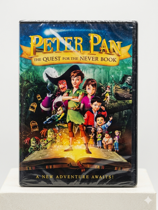 Peter Pan: The Quest for the Never Book ( DVD ) Brand New!!