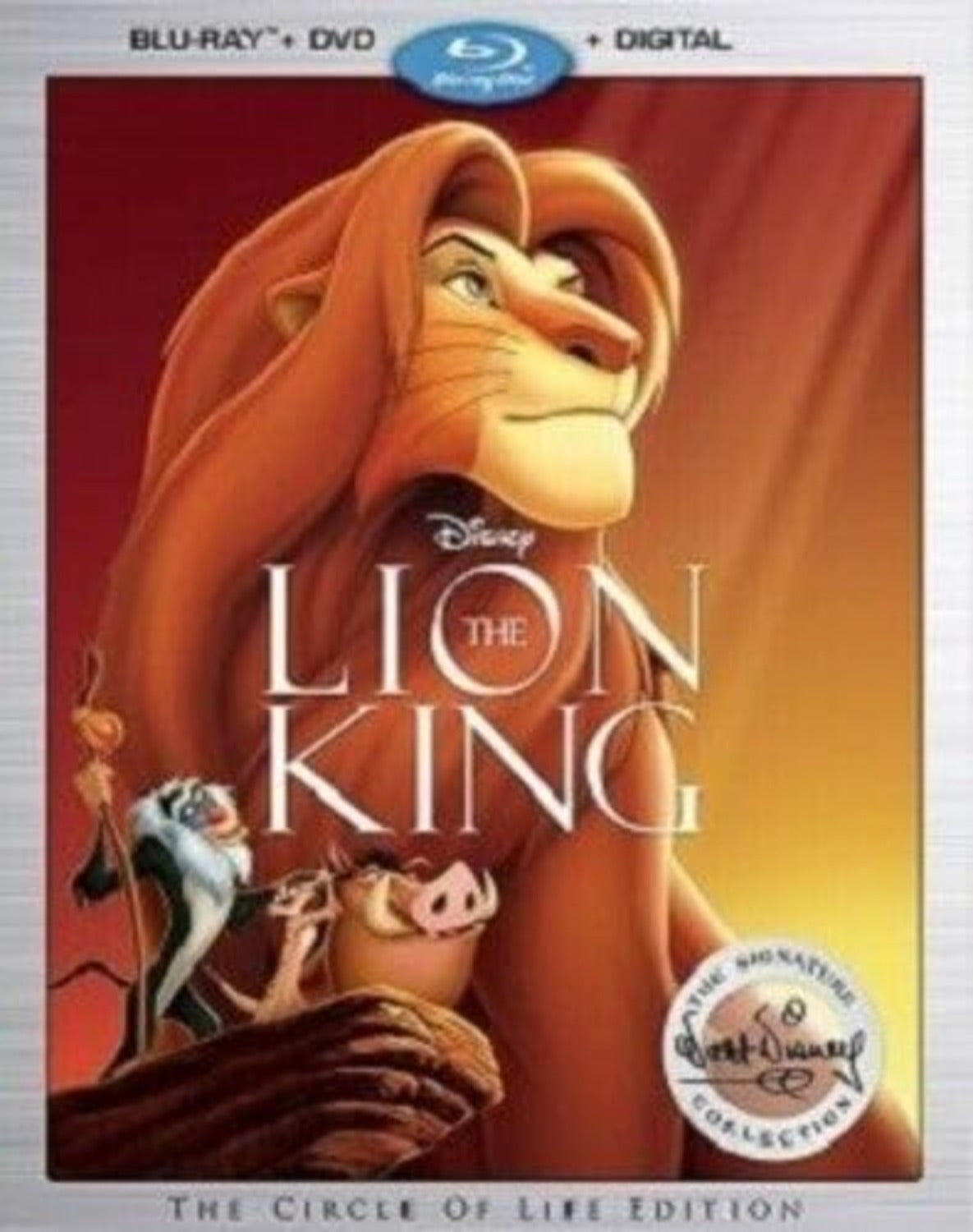 The Lion King [Blu-ray + DVD + Digital HD] [2017]